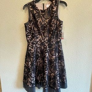 Jessica Simpson black/nude dress size 6